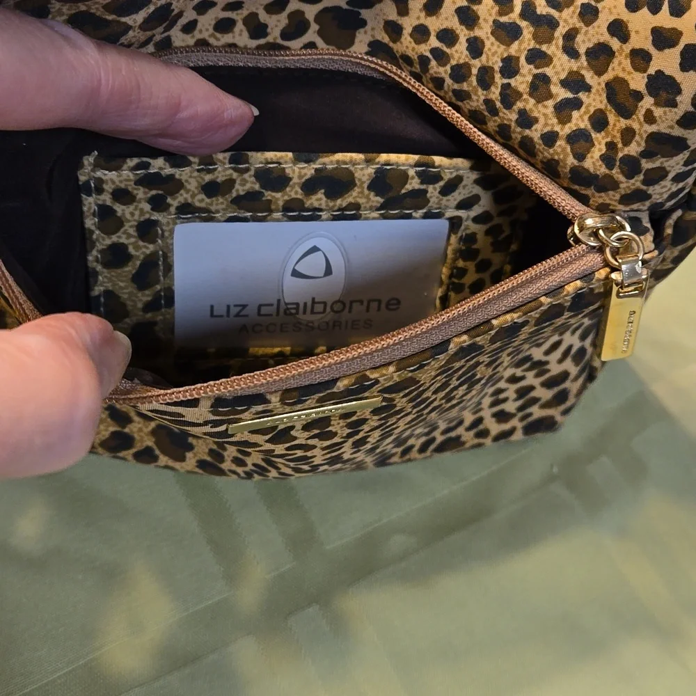 Liz Claiborne EUC Mini shoulder bag, animal print - Picture 9 of 9